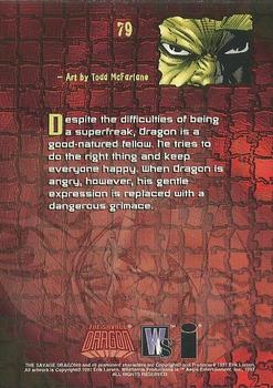 1997 WildStorm The Savage Dragon #79 Todd McFarlane Back