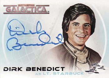 2004 Rittenhouse The Complete Battlestar Galactica - Autographs #A2 Dirk Benedict Front