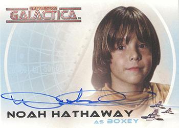 2004 Rittenhouse The Complete Battlestar Galactica - Autographs #A4 Noah Hathaway Front