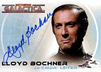 2004 Rittenhouse The Complete Battlestar Galactica - Autographs #A5 Lloyd Bochner Front