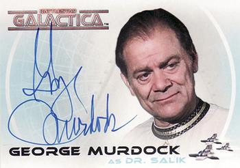 2004 Rittenhouse The Complete Battlestar Galactica - Autographs #A14 George Murdock Front