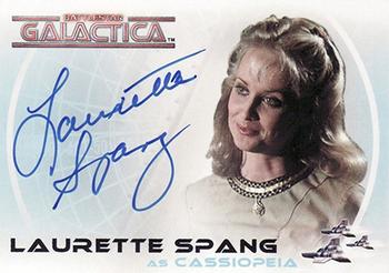 2004 Rittenhouse The Complete Battlestar Galactica - Autographs #A15 Laurette Spang Front