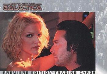 2005 Rittenhouse Battlestar Galactica Premiere Edition - Promos #P3 Number Six / Gaius Baltar Front