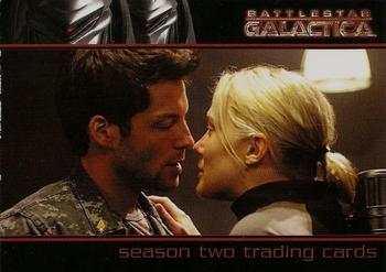 2007 Rittenhouse Battlestar Galactica Season Two - Promos #P1 Lee Adama /  Kara Thrace Front