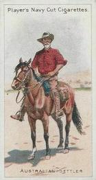 1914 Player's Riders of the World #4 Australian Settler Front