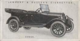 1923 Lambert & Butler Motor Cars (2nd Series) #31 Dodge Brothers Front