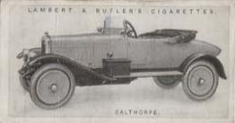 1923 Lambert & Butler Motor Cars (2nd Series) #32 Calthorpe Front