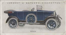 1923 Lambert & Butler Motor Cars (2nd Series) #39 Bean Front