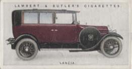 1923 Lambert & Butler Motor Cars (2nd Series) #42 Lancia Front
