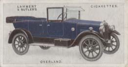 1923 Lambert & Butler Motor Cars (2nd Series) #43 Overland Front
