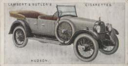 1923 Lambert & Butler Motor Cars (2nd Series) #48 Hudson Super-Six Front