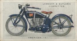 1923 Lambert & Butler Motor Cycles #3 American 