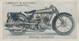 1923 Lambert & Butler Motor Cycles #8 Brough Superior Front