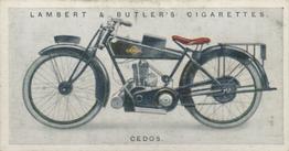 1923 Lambert & Butler Motor Cycles #10 Cedos Front