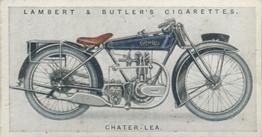 1923 Lambert & Butler Motor Cycles #11 Chater-Lea Front