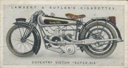 1923 Lambert & Butler Motor Cycles #14 Coventry Victor 