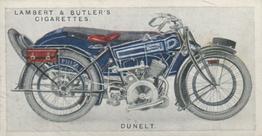 1923 Lambert & Butler Motor Cycles #17 Dunelt Front