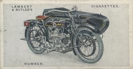 1923 Lambert & Butler Motor Cycles #23 Humber Front
