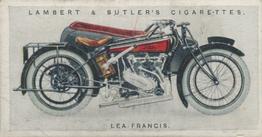 1923 Lambert & Butler Motor Cycles #27 Lea-Francis Front