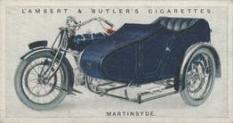 1923 Lambert & Butler Motor Cycles #29 Martinsyde Front