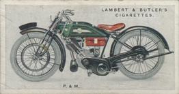 1923 Lambert & Butler Motor Cycles #38 P. & M. Front