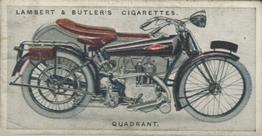 1923 Lambert & Butler Motor Cycles #39 Quadrant Front