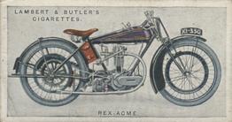 1923 Lambert & Butler Motor Cycles #41 Rex-Acme Front