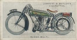 1923 Lambert & Butler Motor Cycles #44 Rudge-Multi Front