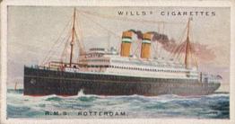 1924 Wills's Merchant Ships of the World #22 R.M.S. Rotterdam Front