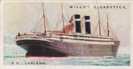 1924 Wills's Merchant Ships of the World #30 S.S. Lapland Front