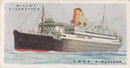 1924 Wills's Merchant Ships of the World #31 R.M.S.P. Almanzora Front