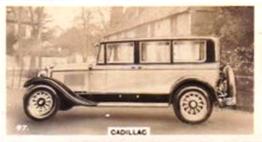 1926 Wills's Motor Cars #47 Cadillac Front