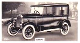 1926 Wills's Motor Cars #49 Swift Front