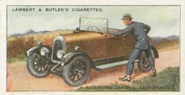 1929 Lambert & Butler Hints & Tips for Motorists #17 Releasing Jammed Self-starter Front