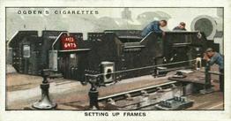 1930 Ogden's Construction of Railway Trains #5 Setting up Frames Front