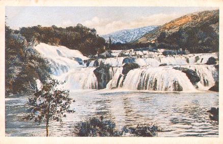 1930 Echte Wagner Die Grossten Wasserfalle  (The Biggest Waterfalls) Album 3, Serie 32 #1 Kerka Front