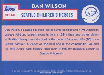 2020 Topps Seattle Children's Heroes #SCH-6 Dan Wilson Back