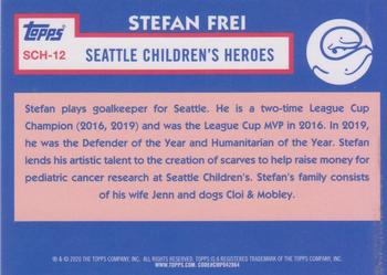 2020 Topps Seattle Children's Heroes #SCH-12 Stefan Frei Back