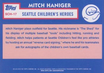 2020 Topps Seattle Children's Heroes #SCH-17 Mitch Haniger Back