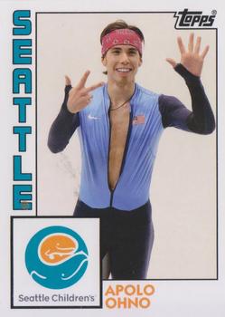 2020 Topps Seattle Children's Heroes #SCH-19 Apolo Ohno Front