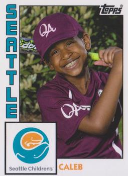 2020 Topps Seattle Children's Heroes #SCH-23 Caleb Front