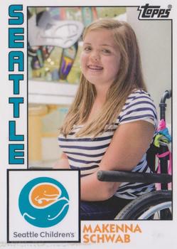 2020 Topps Seattle Children's Heroes #SCH-24 Makenna Schwab Front