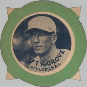 1932 Whiz Bang Gum Premiums #NNO Lefty Grove Front