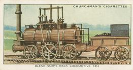 1931 Churchman's Landmarks in Railway Progress #3 Blenkinsop`s Rack Locomotive,                       1812 Front