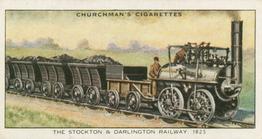 1931 Churchman's Landmarks in Railway Progress #6 The Stockton & Darlington Railway,                  1825 Front