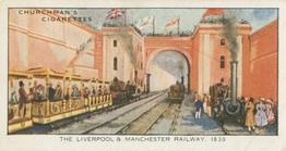 1931 Churchman's Landmarks in Railway Progress #10 The Liverpool & Manchester Railway,                 1830 Front