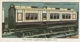 1931 Churchman's Landmarks in Railway Progress #24 The First Sleeping Saloon,                          1874 Front