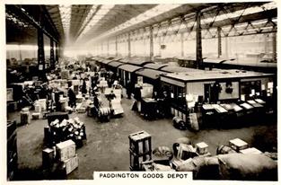 1938 Senior Service British Railways #9 Paddington Goods Depot Front