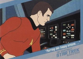 2004 Rittenhouse The Quotable Star Trek Original Series - Animated Series #Q5 Kirk / Scotty Front