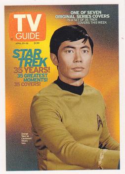 2004 Rittenhouse The Quotable Star Trek Original Series - TV Guide Covers #TV6 George Takei Front